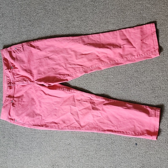 LC Lauren Conrad Denim - Lauren Conrad size 12 peachy pink pants (has a stretch to it)!